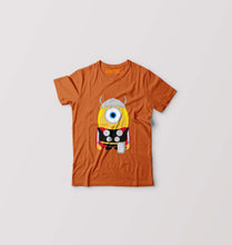 Load image into Gallery viewer, Minion Thor Kids T-Shirt for Boy/Girl-Orange-Ektarfa.online