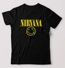 Load image into Gallery viewer, Nirvana T-Shirt for Men-Black-Ektarfa.online