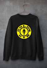 Load image into Gallery viewer, Gold's Gym Unisex Sweatshirt for Men/Women-Black-Ektarfa.online