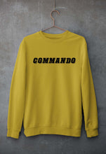 Load image into Gallery viewer, Commando Unisex Sweatshirt for Men/Women-Mustard Yellow-Ektarfa.online