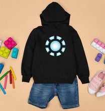 Load image into Gallery viewer, ARC REACTOR Iron Man Superhero Kids Hoodie for Boy/Girl-Black-Ektarfa.online