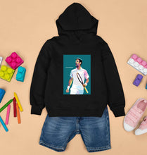 Load image into Gallery viewer, Novak Djokovic Tennis Kids Hoodie for Boy/Girl-Black-Ektarfa.online