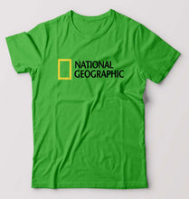 Load image into Gallery viewer, National geographic T-Shirt for Men-flag green-Ektarfa.online