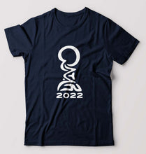 Load image into Gallery viewer, FIFA World Cup Qatar 2022 T-Shirt for Men-Navy Blue-Ektarfa.online