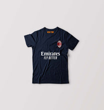 Load image into Gallery viewer, A.C. Milan 2021-22 Kids T-Shirt for Boy/Girl-Navy Blue-Ektarfa.online