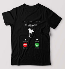 Load image into Gallery viewer, Thailand Calling T-Shirt for Men-Black-Ektarfa.online