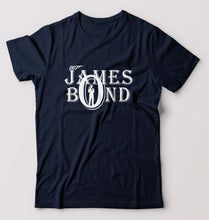Load image into Gallery viewer, James Bond (007) T-Shirt for Men-Navy Blue-Ektarfa.online