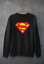 Load image into Gallery viewer, Superman Unisex Sweatshirt for Men/Women-Black-Ektarfa.online