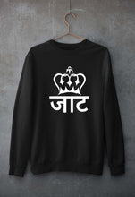 Load image into Gallery viewer, Jaat Unisex Sweatshirt for Men/Women-Black-Ektarfa.online