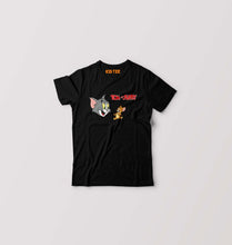 Load image into Gallery viewer, Tom and Jerry Kids T-Shirt for Boy/Girl-Black-Ektarfa.online
