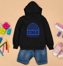 Load image into Gallery viewer, IIMA Ahmedabad Kids Hoodie for Boy/Girl-Black-Ektarfa.online