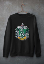 Load image into Gallery viewer, Slytherin Harry Potter Unisex Sweatshirt for Men/Women-Black-Ektarfa.online