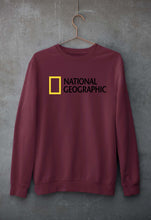 Load image into Gallery viewer, National geographic Unisex Sweatshirt for Men/Women-Maroon-Ektarfa.online