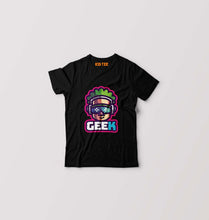 Load image into Gallery viewer, Geek Kids T-Shirt for Boy/Girl-Black-Ektarfa.online