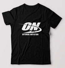 Load image into Gallery viewer, optimum nutrition (ON) T-Shirt for Men-Black-Ektarfa.online