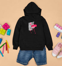 Load image into Gallery viewer, Don't Make Me Shoot U Kids Hoodie for Boy/Girl-Black-Ektarfa.online