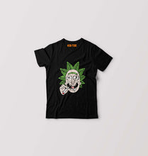Load image into Gallery viewer, Rick and Morty Kids T-Shirt for Boy/Girl-Black-Ektarfa.online