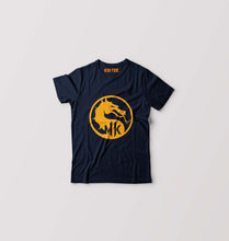 Load image into Gallery viewer, Mortal Kombat Kids T-Shirt for Boy/Girl-Navy Blue-Ektarfa.online