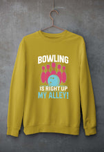 Load image into Gallery viewer, Bowling Unisex Sweatshirt for Men/Women-Mustard Yellow-Ektarfa.online