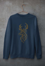 Load image into Gallery viewer, Deer Unisex Sweatshirt for Men/Women-Navy Blue-Ektarfa.online