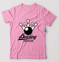 Load image into Gallery viewer, Bowling Champion T-Shirt for Men-Light Baby Pink-Ektarfa.online