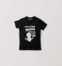 Load image into Gallery viewer, Rick and Morty Kids T-Shirt for Boy/Girl-Black-Ektarfa.online