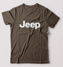Load image into Gallery viewer, Jeep T-Shirt for Men-Olive Green-Ektarfa.online