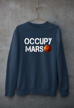 Load image into Gallery viewer, Occupy Mars Elon Musk Unisex Sweatshirt for Men/Women-Navy Blue-Ektarfa.online