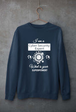 Load image into Gallery viewer, Cyber Security Unisex Sweatshirt for Men/Women-Navy Blue-Ektarfa.online