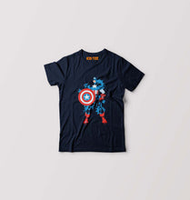 Load image into Gallery viewer, Captain Splash Kids T-Shirt for Boy/Girl-Navy Blue-Ektarfa.online