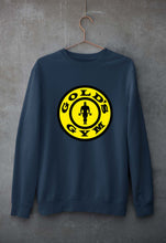 Load image into Gallery viewer, Gold's Gym Unisex Sweatshirt for Men/Women-Navy Blue-Ektarfa.online