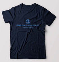 Load image into Gallery viewer, TCS T-Shirt for Men-Navy Blue-Ektarfa.online