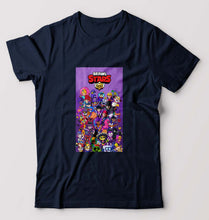 Load image into Gallery viewer, Brawl Stars T-Shirt for Men-Navy Blue-Ektarfa.online