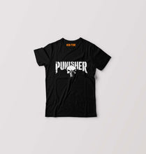 Load image into Gallery viewer, Punisher Kids T-Shirt for Boy/Girl-Black-Ektarfa.online