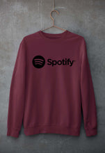 Load image into Gallery viewer, Spotify Unisex Sweatshirt for Men/Women-Maroon-Ektarfa.online