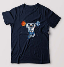 Load image into Gallery viewer, Gym T-Shirt for Men-Navy Blue-Ektarfa.online