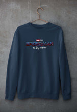 Load image into Gallery viewer, Spiderman Superhero Unisex Sweatshirt for Men/Women-Navy Blue-Ektarfa.online