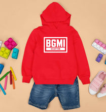 Load image into Gallery viewer, Battlegrounds Mobile India (BGMI) Kids Hoodie for Boy/Girl-Red-Ektarfa.online