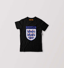 Load image into Gallery viewer, England Football Kids T-Shirt for Boy/Girl-Black-Ektarfa.online