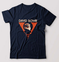 Load image into Gallery viewer, David Bowie T-Shirt for Men-Navy Blue-Ektarfa.online