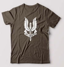 Load image into Gallery viewer, Who Dares Wins Balidaan Army T-Shirt for Men-Olive Green-Ektarfa.online