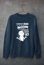 Load image into Gallery viewer, Rick and Morty Unisex Sweatshirt for Men/Women-Navy Blue-Ektarfa.online