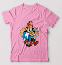 Load image into Gallery viewer, Asterix T-Shirt for Men-Light Baby Pink-Ektarfa.online