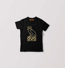Load image into Gallery viewer, OVO Kids T-Shirt for Boy/Girl-Black-Ektarfa.online