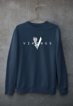 Load image into Gallery viewer, Vikings Unisex Sweatshirt for Men/Women-Navy Blue-Ektarfa.online