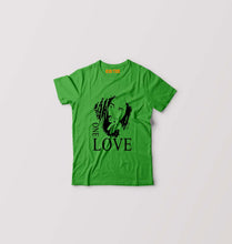 Load image into Gallery viewer, Bob Marley Kids T-Shirt for Boy/Girl-Flag Green-Ektarfa.online