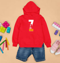 Load image into Gallery viewer, MS Dhoni (MSD) Kids Hoodie for Boy/Girl-RED-Ektarfa.online