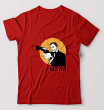 Load image into Gallery viewer, James Bond 007 T-Shirt for Men-Red-Ektarfa.online