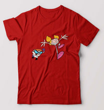 Load image into Gallery viewer, Dexter's Laboratory T-Shirt for Men-Red-Ektarfa.online