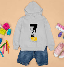 Load image into Gallery viewer, MS Dhoni (MSD) Kids Hoodie for Boy/Girl-Grey-Ektarfa.online